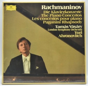 Rachmaninov - 4 Paino Concertos/Paganini Rhapsody - Tamas Vasary 3LP - 오리지널 미개봉
