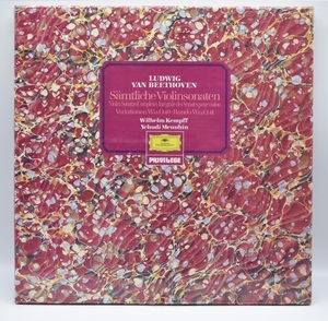 Beethoven - Complete Violin Sonatas - Yehudi Menuhin/ Wilhelm Kempff (5LP) 오리지널 미개봉