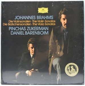 Brahms - Violin Sonata 전곡 외 - Pinchas Zukerman  3LP 오리지널 미개봉