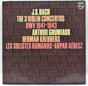 Bach - Violin Concertos  - Arthur Grumiaux