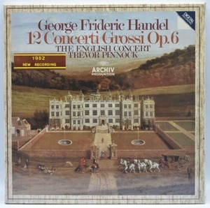 Handel - 12 Concerti Grossi  Op.6 - Trevor Pinnock 3LP 오리지널 미개봉