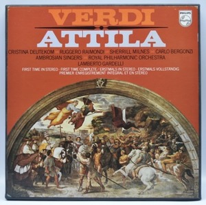 Verdi - Attila 전곡 - Lamberto Gardelli 2LP