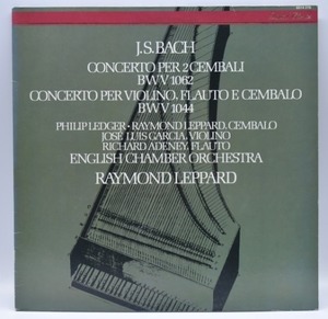 Bach - Concerto for harpsichord, violin, flute, and strings BWV 1044 외 - Raymond Leppard