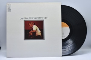Dave Brubeck[데이브 브루벡 쿼텟]-The Dave Brubeck Greatest Hits 중고 수입 오리지널 아날로그 LP