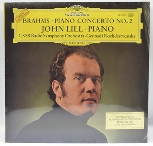 Brahms - Piano Concerto No.2 - John Lill 오리지널 미개봉 LP