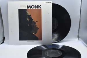 Thelonious Monk[델로니어스 몽크]-Farewell to Monk 2LP 중고 수입 오리지널 아날로그 LP
