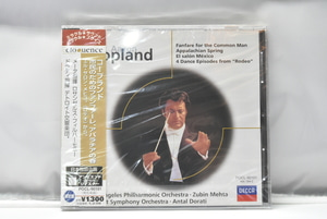 Copland[코플란드] ㅡ 보통사람들을 위한 팡파르 외 - Metha 수입 미개봉 클래식 CD