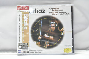 Berlioz[베를리오즈] ㅡ 환상교향곡 - Herbert von Karajan 수입 미개봉 클래식 CD