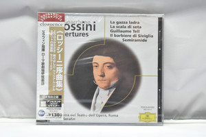 Rossini[로시니] ㅡ 오페라 서곡 모음집 - Tullio Serafin 수입 미개봉 클래식 CD
