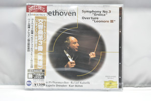 Beethoven[베토벤] - 교향곡 No.3 외 - Rafael Kubelik 외  ㅡ수입 미개봉 클래식 CD