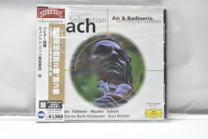 Bach(바흐)ㅡ수입 미개봉 클래식 CD