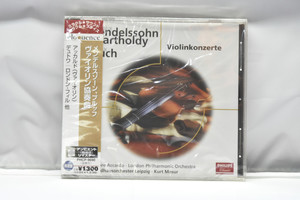 Mendelssohn[멘델스존] 외 ㅡ 바이올린 협주곡- Salvatore Accardo - 수입 미개봉 클래식 CD
