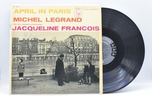 Jacqueline Francois[자클린 프랑소와]/Michel Legrand[미셸 르그랑] -April In Paris 중고 수입 오리지널 아날로그 LP