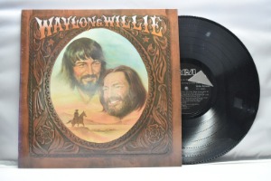 Waylon Jennings &amp; Willie Nelson[웨일런 제닝스&amp;윌리 넬슨] - Waylon &amp; Willie ㅡ중고 수입 오리지널 아날로그 LP
