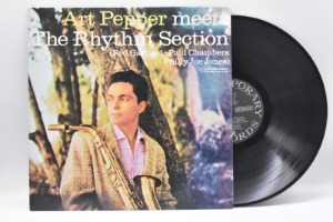 Art Pepper[아트 페퍼]-The Rhythm Section 중고 수입 오리지널 아날로그 LP