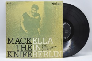Ella Fitzgerald[엘라 피츠제랄드]-Mack The Knife/Ella in Berlin 중고 수입 오리지널 아날로그 LP