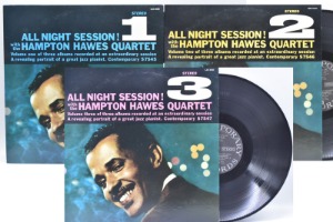 Hampton Hawes [햄프턴 호스]-All Night Session Vol.1,2,3 중고 수입 오리지널 아날로그 3LP