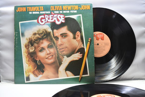 John travolta &amp; Olivia Newton-John[존 트라볼타 &amp; 올리비아 뉴튼존]-Greaseㅡ 중고 수입 오리지널 아날로그 LP