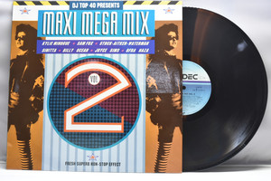 Various - DJ Top 40 Presents Maxi Mega Mix Vol. 2 ㅡ 중고 수입 오리지널 아날로그 LP