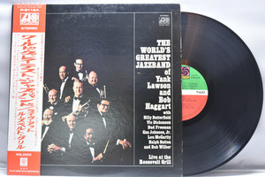The World&#039;s Greatest Jazz Band Of Yank Lawson &amp; Bob Haggart  - Live At The Roosevelt Grill ㅡ 중고 수입 오리지널 아날로그 LP