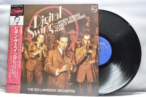 The Syd Lawrence Orchestra [시드 로렌스 오케스트라] – Digital Swing ~ When Swing Comes Marching Home  ㅡ 중고 수입 오리지널 아날로그 LP