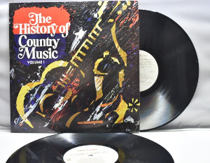 Various - The History Of The Country Music ㅡ 중고 수입 오리지널 아날로그 2LP