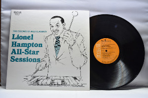 Lionel Hampton [라이오넬 햄프턴] - Lionel Hampton All Star Sessions - 중고 수입 오리지널 아날로그 LP