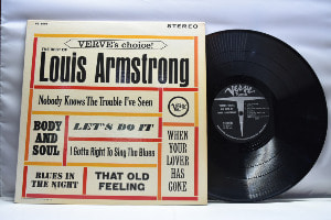 Louis Armstrong [루이 암스트롱]- The Best Of Louis Armstrong - 중고 수입 오리지널 아날로그 LP