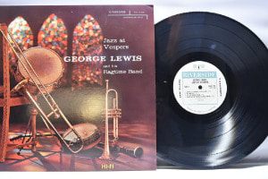 Geogre Lewis And His Ragtime Band [조지 루이스] - (OJC) Jazz At Vespers - 중고 수입 오리지널 아날로그 LP