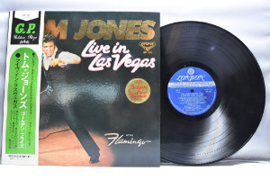 Tom Jones [톰 존스] - Live In Las Vegas ㅡ 중고 수입 오리지널 아날로그 LP