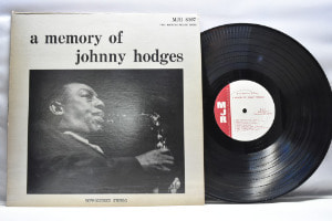 Johnny Hodges [조니 호지스] ‎- A Memory Of Johnny Hodges - 중고 수입 오리지널 아날로그 LP