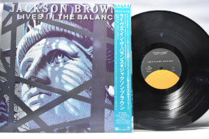 Jackson Browne [잭슨 브라운] - Lives In The Balance ㅡ 중고 수입 오리지널 아날로그 LP