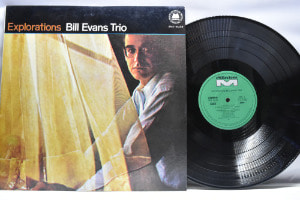 Bill Evans Trio [빌 에반스] ‎- Explorations - 중고 수입 오리지널 아날로그 LP