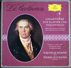 Beethoven - Complete Works for Piano &amp; Cello - Fournier/Kempff 3LP
