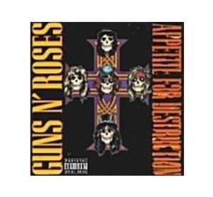 Guns N&#039; Roses - Appetite For Destruction [180g][LP][Back To Black - 60th Vinyl Anniversary] - 미국반: MP3 다운로드 코드 없음