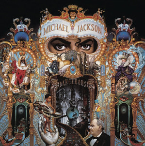 Michael Jackson - Dangerous [레드 &amp; 블랙 소용돌이 컬러 2LP][한정반] - 발매 30주년 기념반 2021-11-12