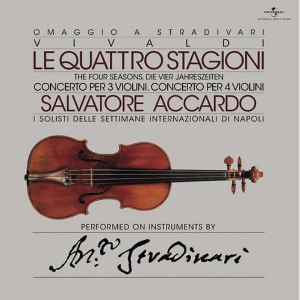 비발디 : 사계 &amp; 바이올린 협주곡 [180g LP, Salvatore Accardo, Enrich Music]