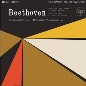 베토벤 : 바이올린 소나타 5번 &#039;봄&#039; &amp; 6번 [180g LP] - 2021 Newly Remastered