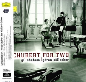 수입/ 슈베르트 포 투 - 바이올린과 기타 듀엣 [180g 2LP] 슈베르트 (Franz Schubert) (작곡가),쇨셔 (Goran Sollscher),샤함 (Gil Shaham)ANALOGPHONIC2015-07-23원제 : Schubert for Two