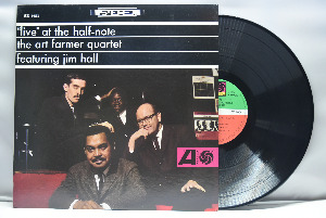 The Art Farmer Quartet Featuring Jim Hall [아트 파머 콰르텟 &amp; 짐 홀] ‎– &quot;Live&quot; At The Half-Note - 중고 수입 오리지널 아날로그 LP