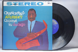 Cannonball Adderley Quintet [캐논볼 애덜리] - Cannonball Adderley Quintet In Chicago - 중고 수입 오리지널 아날로그 LP