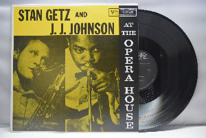 Stan Getz And J.J. Johnson [스탄 게츠, 제이제이존슨] ‎- At The Opera House - 중고 수입 오리지널 아날로그 LP