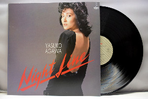 Yasuko Agawa [아가와 야스코]‎ - Night Line - 중고 수입 오리지널 아날로그 LP
