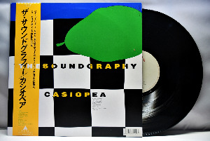 Casiopea [카시오페아] - The Soundgraphy ㅡ 중고 수입 오리지널 아날로그 LP