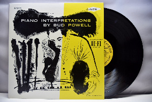 Bud Powell [버드 파웰] ‎- Piano Interpretations By Bud Powell - 중고 수입 오리지널 아날로그 LP