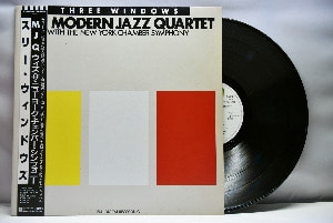 The Modern Jazz Quartet with New York Chamber Symphony [모던 재즈 콰르텟, 뉴욕 챔버 심포니] – Three Windows - 중고 수입 오리지널 아날로그 LP