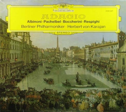 Adagio- Karajan 중고 수입 오리지널 아날로그 LP