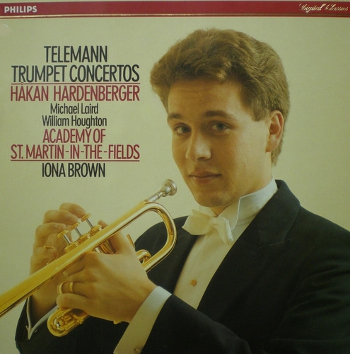 Telemann-Trumpet Concertos- Hardenberger/Laord/Houghton/ Brown 중고 수입 오리지널 아날로그 LP