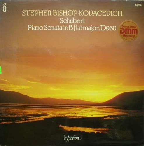 Schubert-Piano Sonata in B flat D.960- Stephen Bishop-Kovacevich 중고 수입 오리지널 아날로그 LP