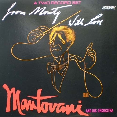 From Monty with Love-Mantovani Orchestra 2LP 중고 수입 오리지널 아날로그 LP